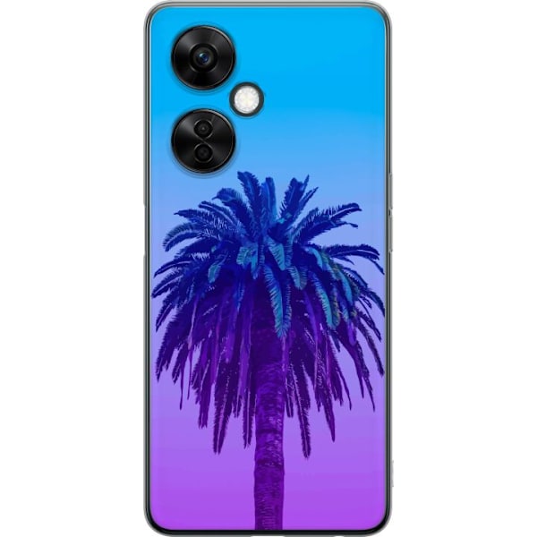 OnePlus Nord CE3 Läpinäkyvä kuori Palm