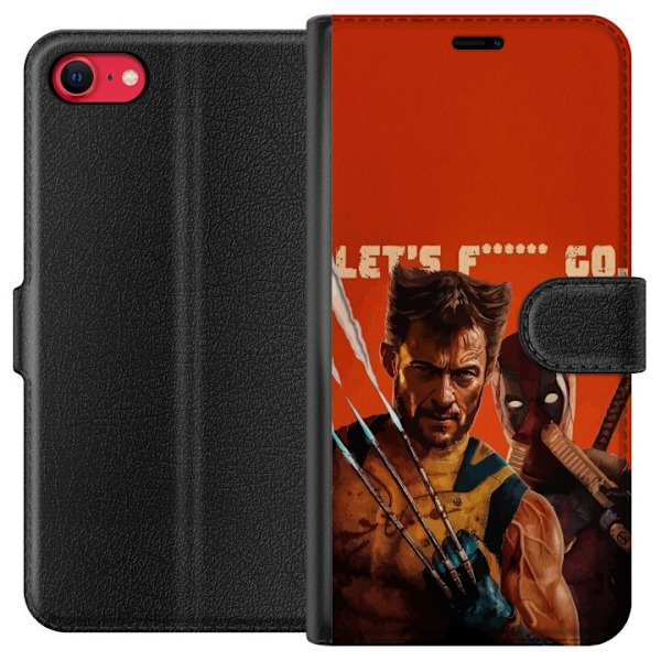 Apple iPhone 7 Tegnebogsetui Deadpool & Wolverine