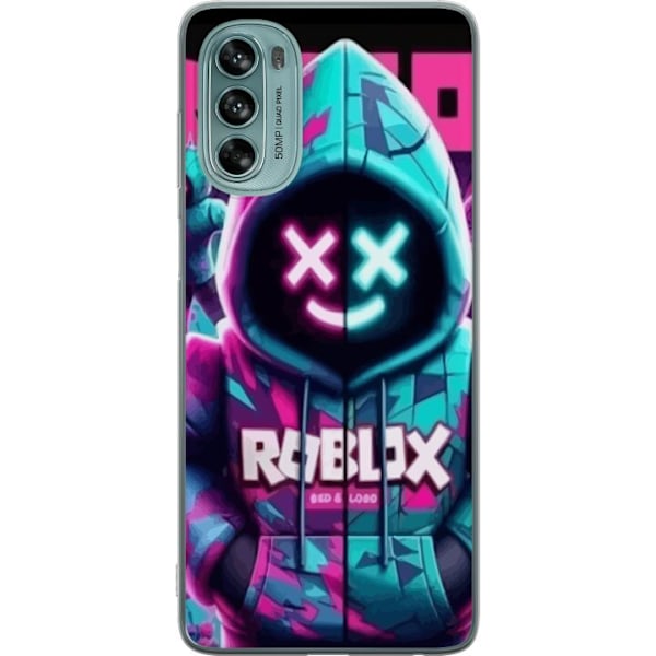 Motorola Moto G62 5G Läpinäkyvä kuori Roblox