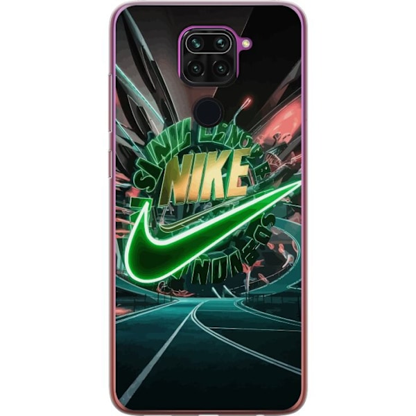 Xiaomi Redmi Note 9 Läpinäkyvä kuori Nike