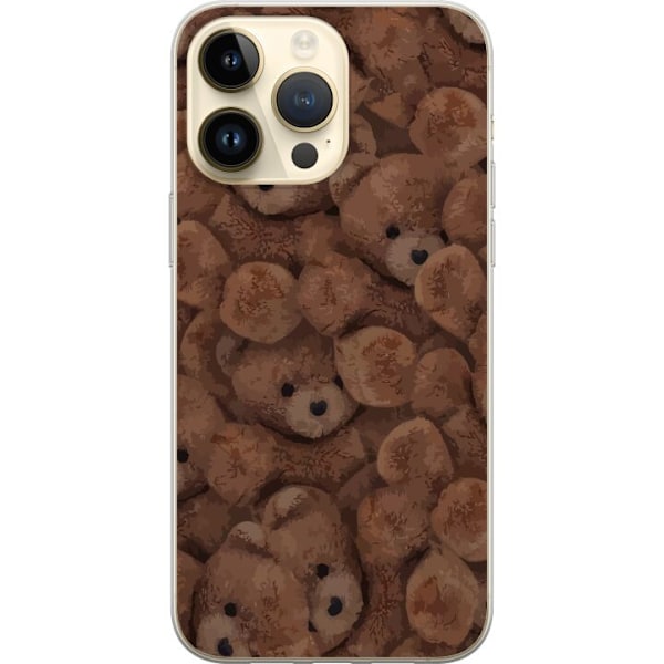 Apple iPhone 15 Pro Max Läpinäkyvä kuori Teddy