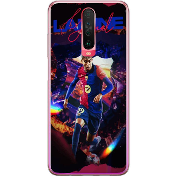 Xiaomi Redmi K30 Genomskinligt Skal Yamal Rising Talent FC Barcelona Spelare Ung Fotbollsstjärna Populärt Motiv Sport Spanien Talent