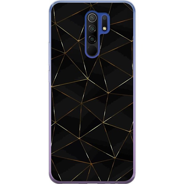 Xiaomi Redmi 9 Gennemsigtig cover Luksuriøst Mønster