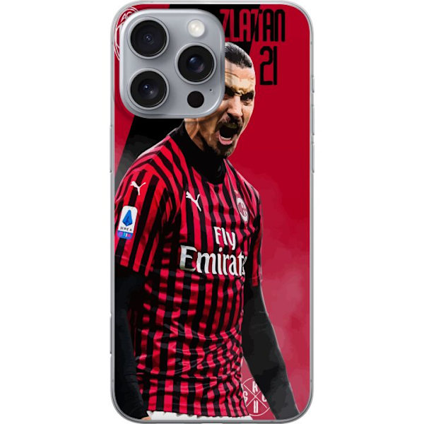 Apple iPhone 16 Pro Max Läpinäkyvä kuori Zlatan Ibrahimovi