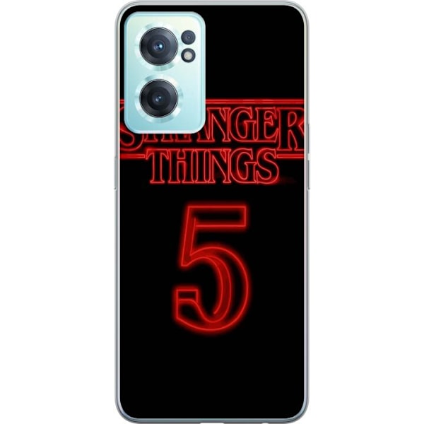 OnePlus Nord CE 2 5G Gennemsigtig cover Fremmede Ting 5