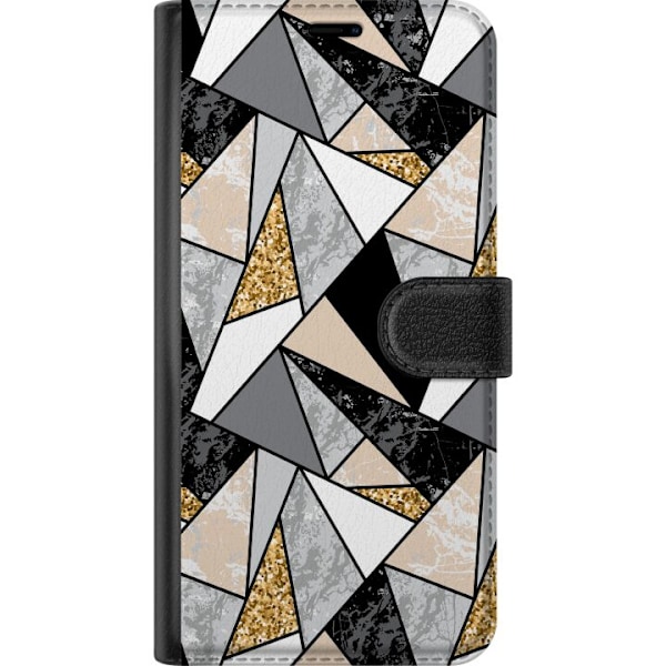 Samsung Galaxy S25 Edge Lompakkokotelo Marmori painatus