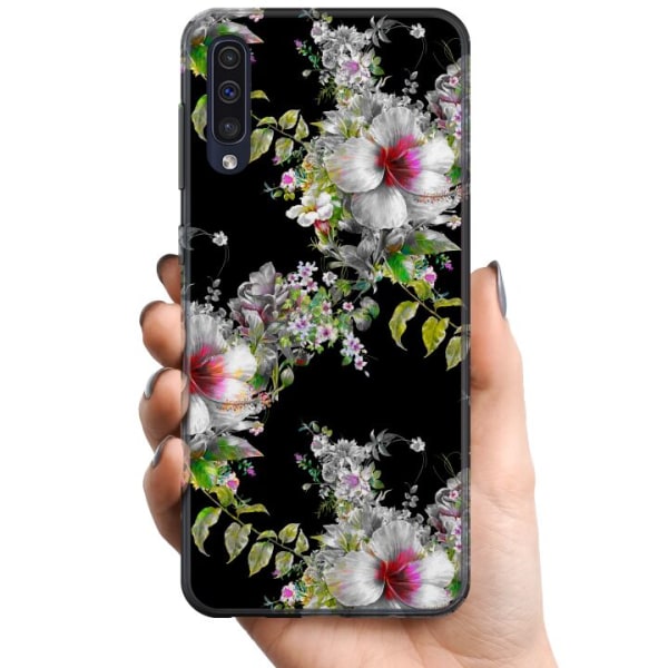 Samsung Galaxy A50 TPU Mobildeksel Blomststjerne