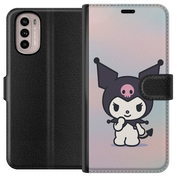 Motorola Moto G41 Plånboksfodral Kawaii Sanrio Kuromi