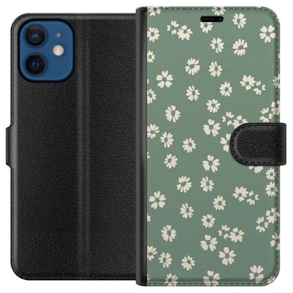 Apple iPhone 12  Plånboksfodral Blomsterdröm – färgglatt blommönster