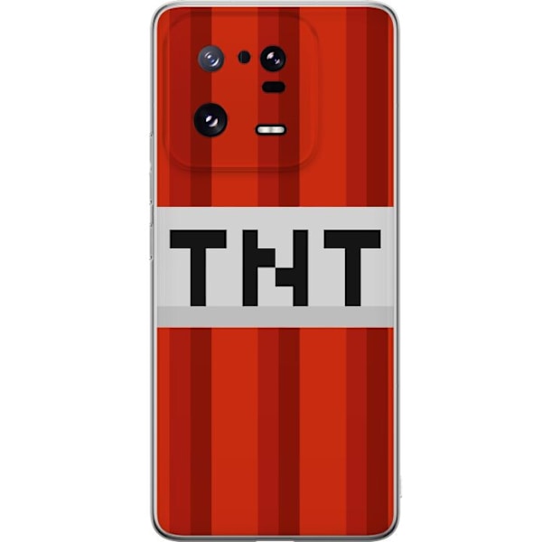 Xiaomi 13 Pro Genomskinligt Skal Minecraft TNT