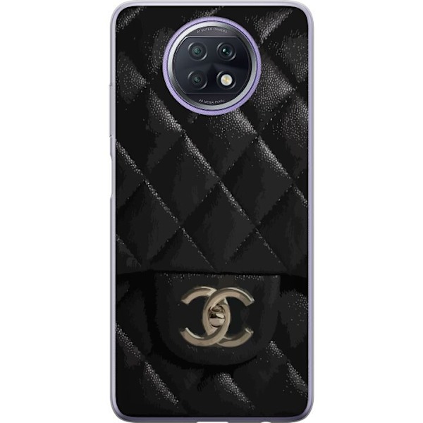 Xiaomi Redmi Note 9T Genomskinligt Skal Chanel Black