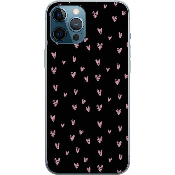 Kompatibel Mobilcover til Apple iPhone 12 Pro Max Små Hjerter