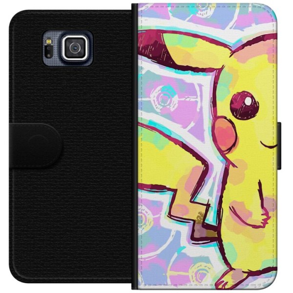 Samsung Galaxy Alpha Plånboksfodral Pikachu 3D