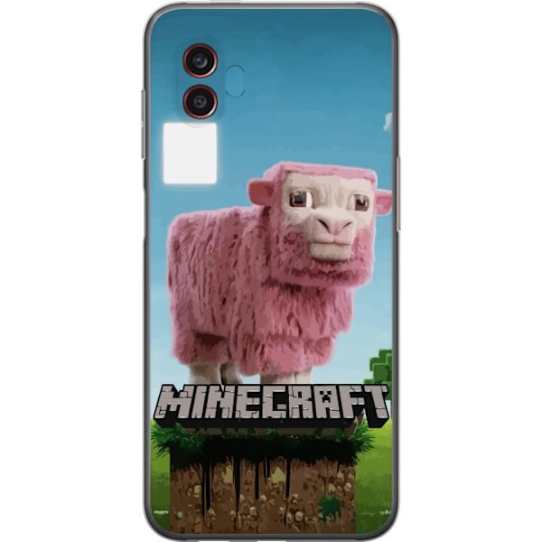 Samsung Galaxy Xcover6 Pro Gjennomsiktig deksel A Minecraft Mo