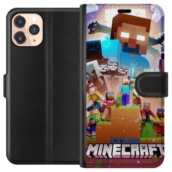 Apple iPhone 11 Pro Plånboksfodral Minecraft