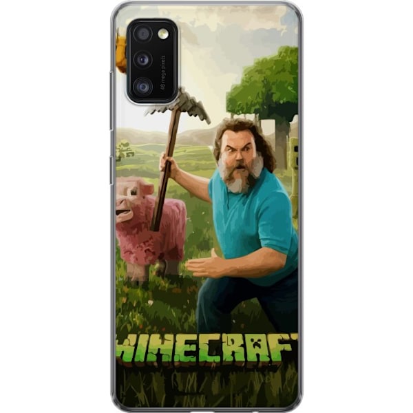 Samsung Galaxy A41 Gennemsigtig cover A Minecraft Movie