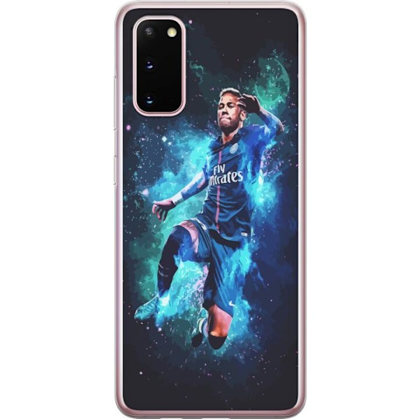 Samsung Galaxy S20 Läpinäkyvä kuori Neymar