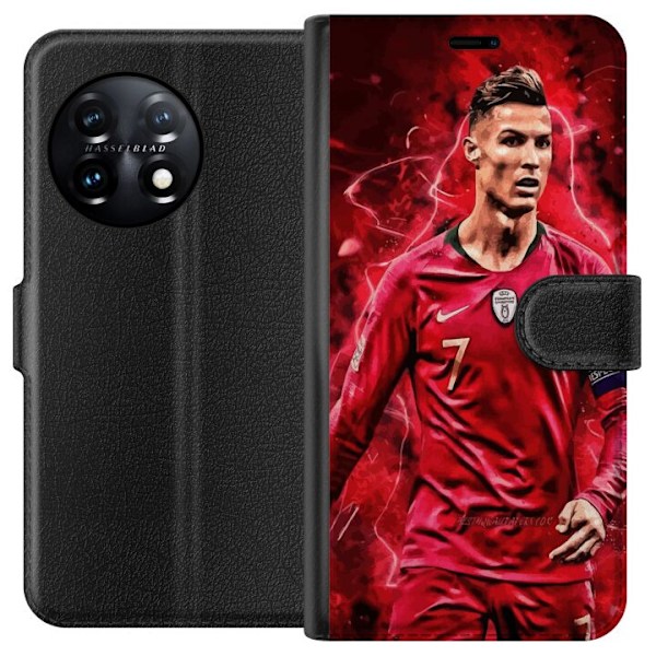 OnePlus 11R Plånboksfodral Ronaldo Skills – CR7 Design för
