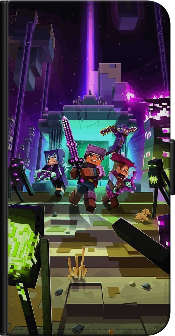 Kompatibelt Lommeboketui til OnePlus 9 Pro Minecraft