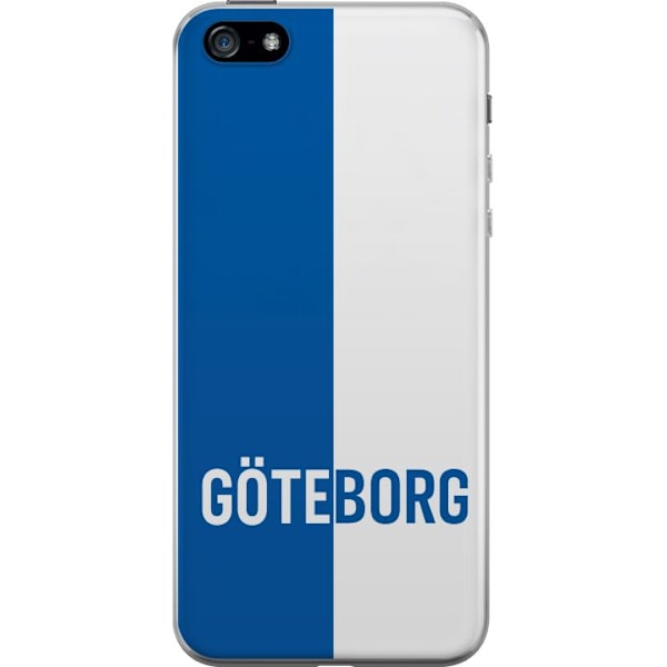 Apple iPhone 5 Läpinäkyvä kuori Göteborg - jalkapallo