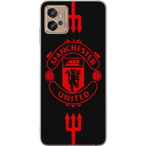 Motorola Moto G32 Genomskinligt Skal ManchesterUnited