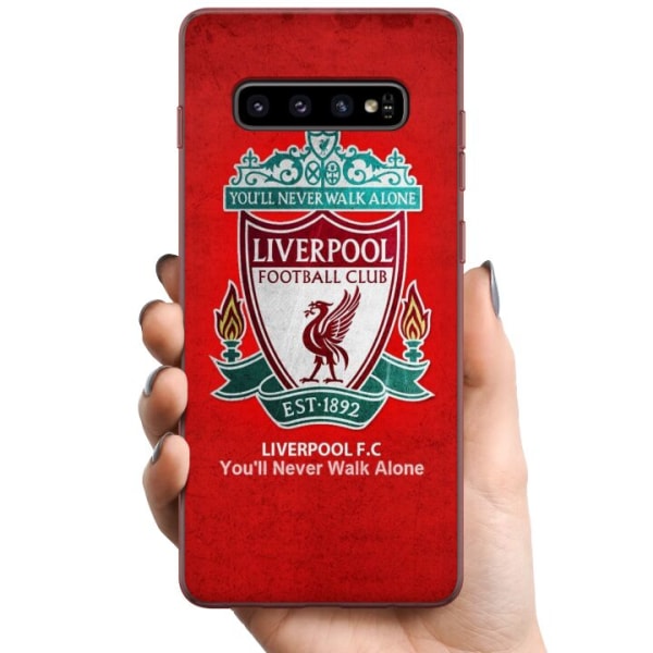 Samsung Galaxy S10+ TPU Mobilskal Liverpool