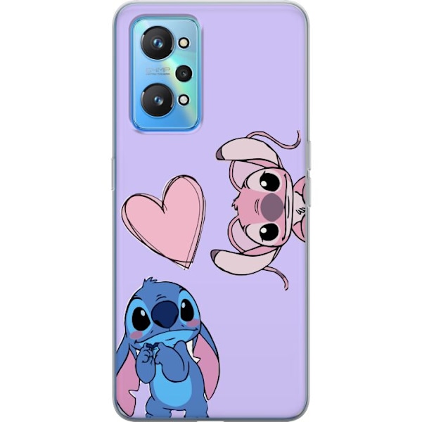 Realme GT Neo2 Läpinäkyvä kuori Stitch Mode