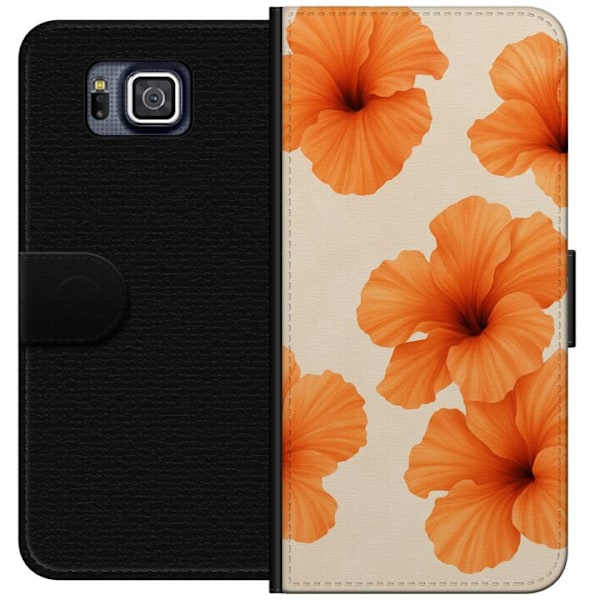 Samsung Galaxy Alpha Plånboksfodral Papaya Punch