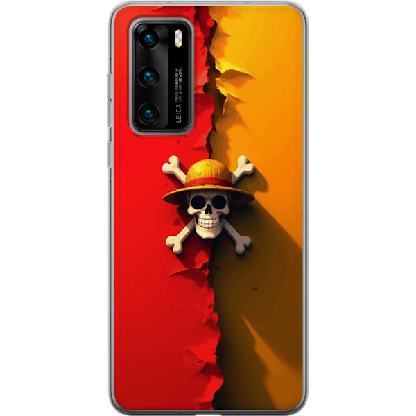 Huawei P40 Gennemsigtig cover Dødsnald