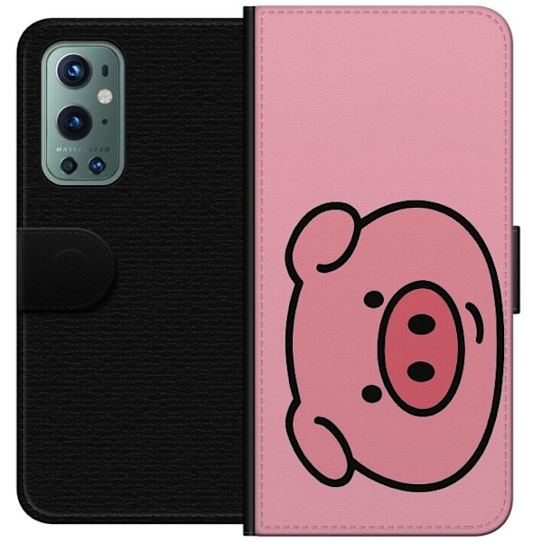 OnePlus 9 Pro Lompakkokotelo Kawaii Piggy