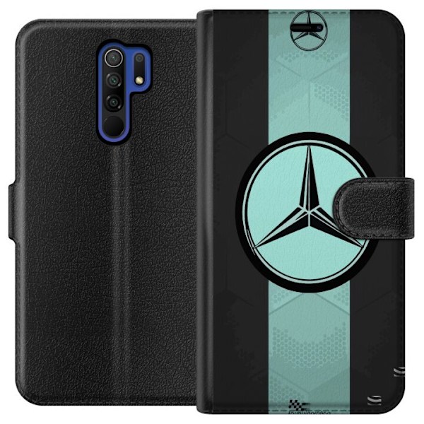 Xiaomi Redmi 9 Lommeboketui Mercedes