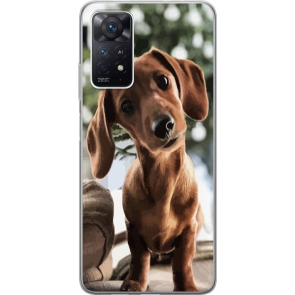 Xiaomi Redmi Note 11 Pro 5G Gennemsigtig cover Ung Hund