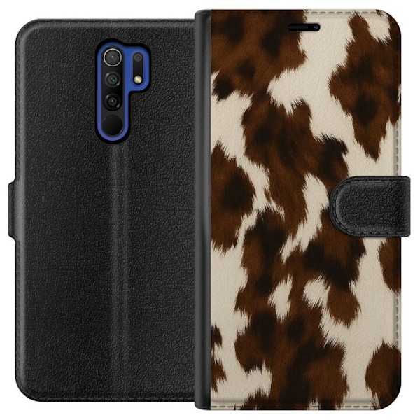 Xiaomi Redmi 9 Tegnebogsetui Farve Sprøjt