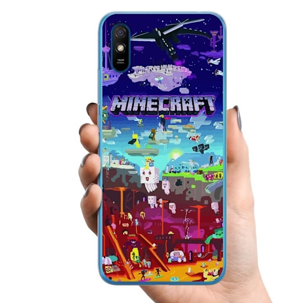 Xiaomi Redmi 9A TPU Mobilcover MineCraft