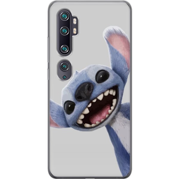 Xiaomi Mi Note 10 Gennemsigtig cover Stitch i fart - Kawaii-de