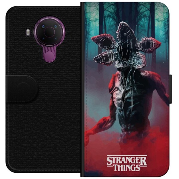 Nokia 5.4 Plånboksfodral Stranger Things Monster