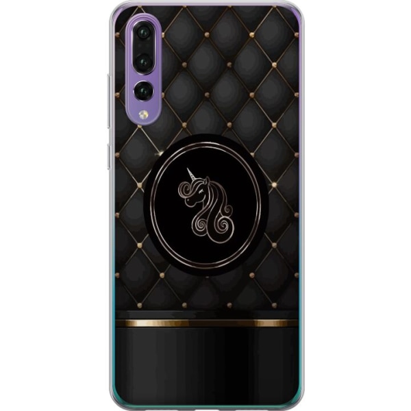 Huawei P20 Pro Cover / Mobilcover - Luksus Enhjørning