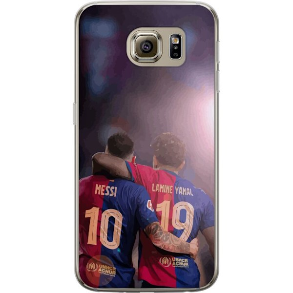 Samsung Galaxy S6 Gennemsigtig cover Lamine Yamal VS Messi