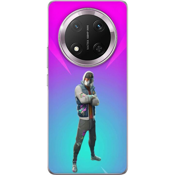 Honor Magic7 Lite Gjennomsiktig deksel svart ridder fortnite