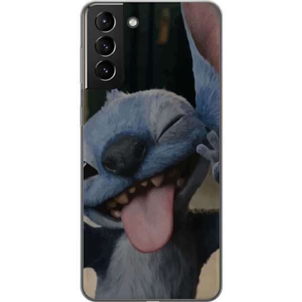 Samsung Galaxy S21+ 5G Gennemsigtig cover Stitch Sød Alien -