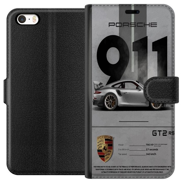 Apple iPhone SE (2016) Plånboksfodral Porsche 911