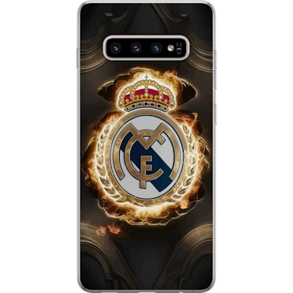 Samsung Galaxy S10+ Läpinäkyvä kuori Real Madrid