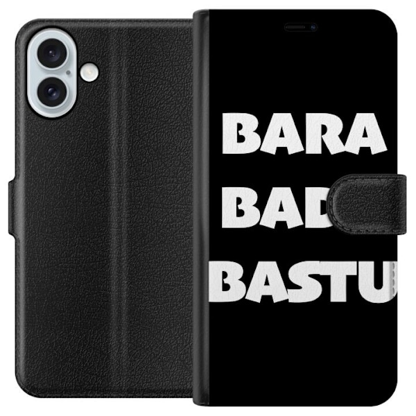 Apple iPhone 16 Plus Plånboksfodral KAJ – Bara Bada Bastu