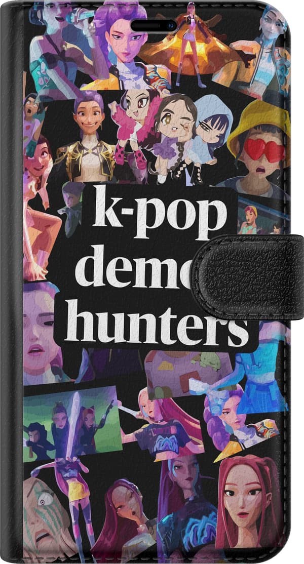 Kompatibelt Plånboksfodral till Apple iPhone 13 Pro KPop Demon Hunters glow edition samlarobjekt