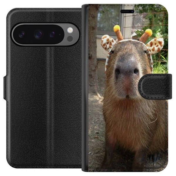 Google Pixel 9 Pro XL Plånboksfodral Capybara