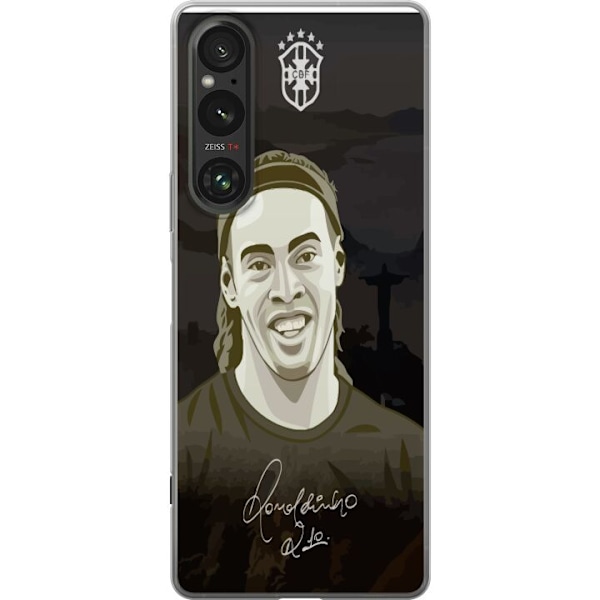 Sony Xperia 1 V Gjennomsiktig deksel Ronaldinho