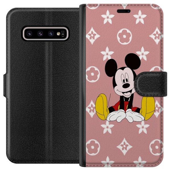 Samsung Galaxy S10+ Lommeboketui Mickey Mouse