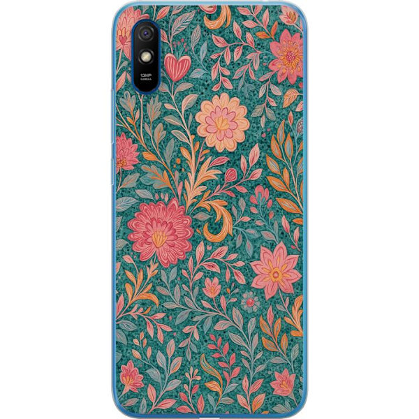 Xiaomi Redmi 9A Gennemsigtig cover Floral Dream