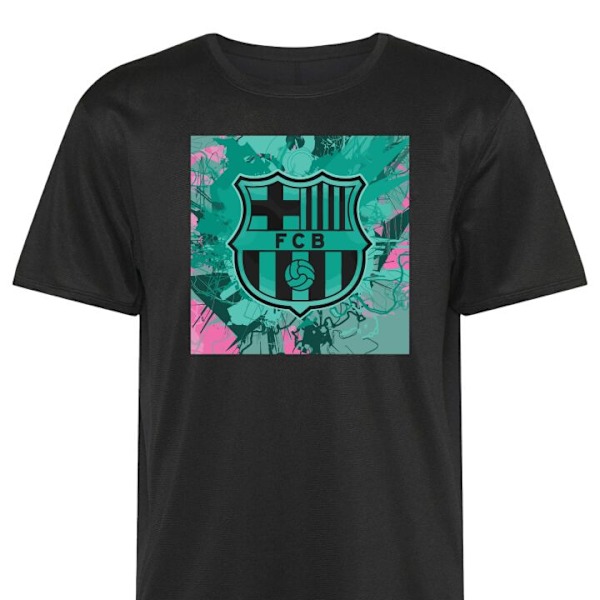 Trænings T-shirt | Sport T-shirt til Voksen FCB sort XX-Large