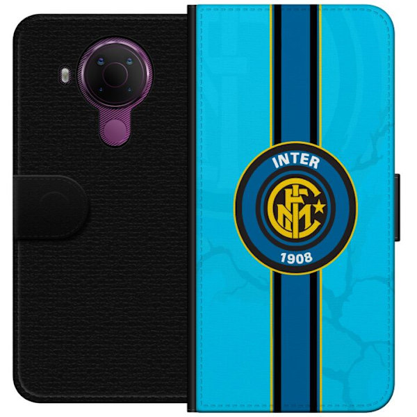 Nokia 5.4 Lompakkokotelo Inter Milan